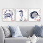 Wallity DRPRC12 Conjunto de 3 Pinturas Decorativas en Lienzo Multicolor